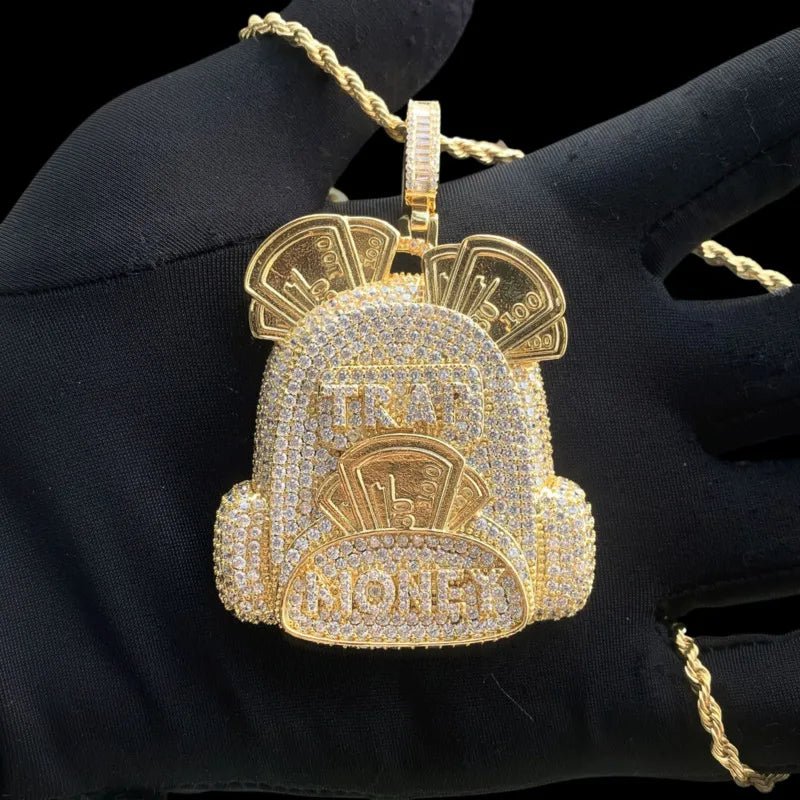 Ice Backpack Pendant - 50mm - TONGSHOP / Length:16 / Length:18