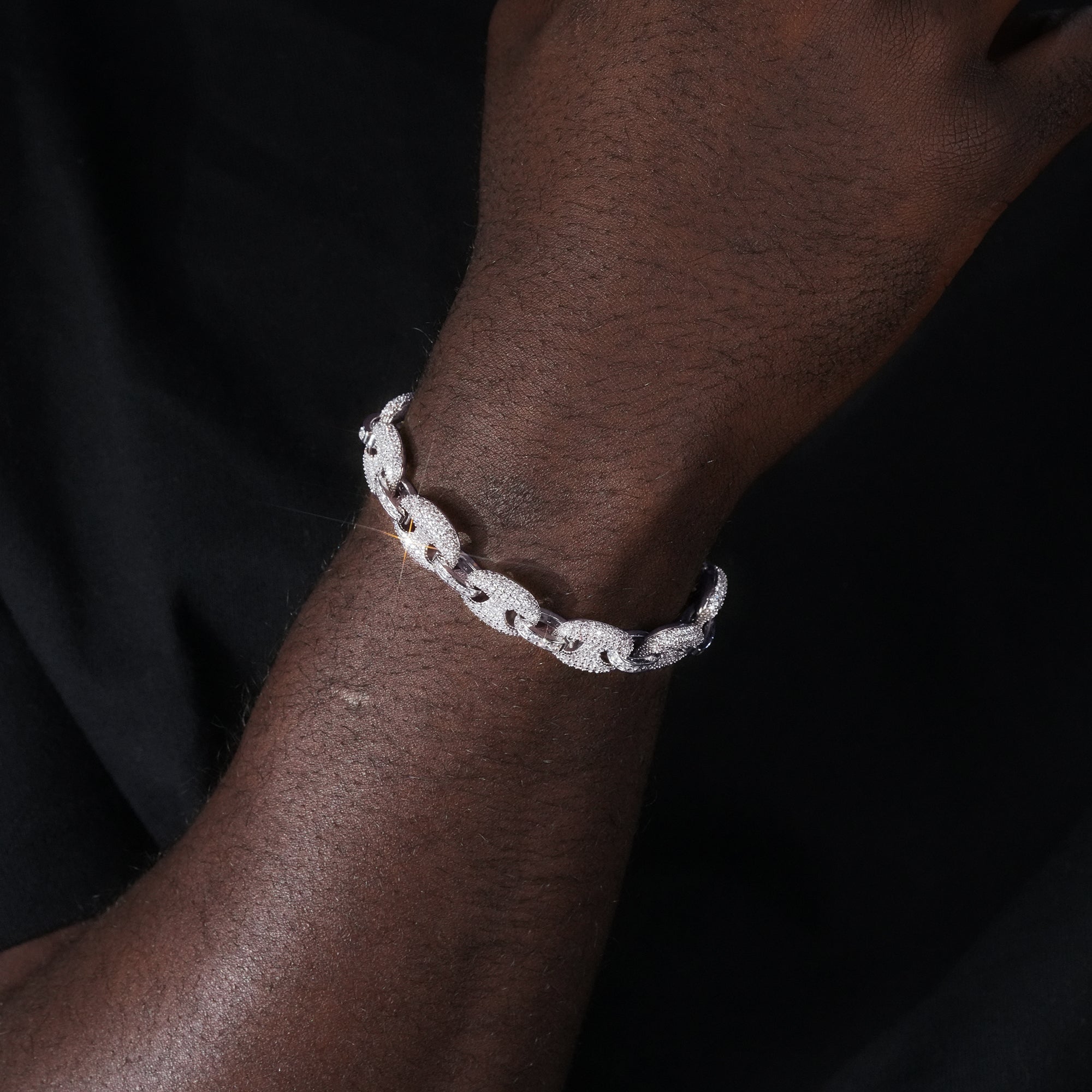 Iced Cuban Link Bracelet - 12mm - TONGSHOP / GuuBracelet /