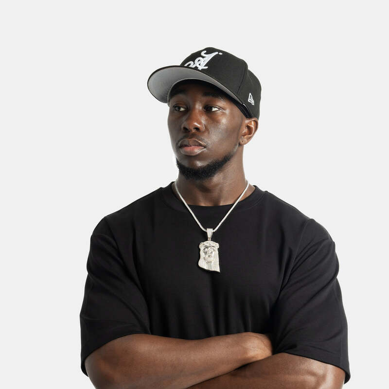 Large Ice Jesus Pendant - TONGSHOP / Length:18 / Length:20