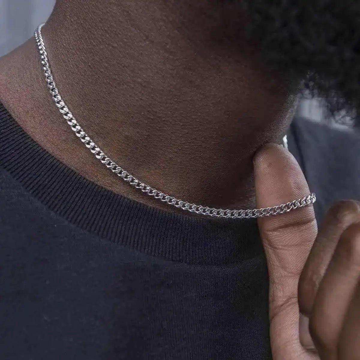 Micro Cuban in White Gold - 3mm - TONGSHOP / ab - price - original / Ayrel - Fav - LP