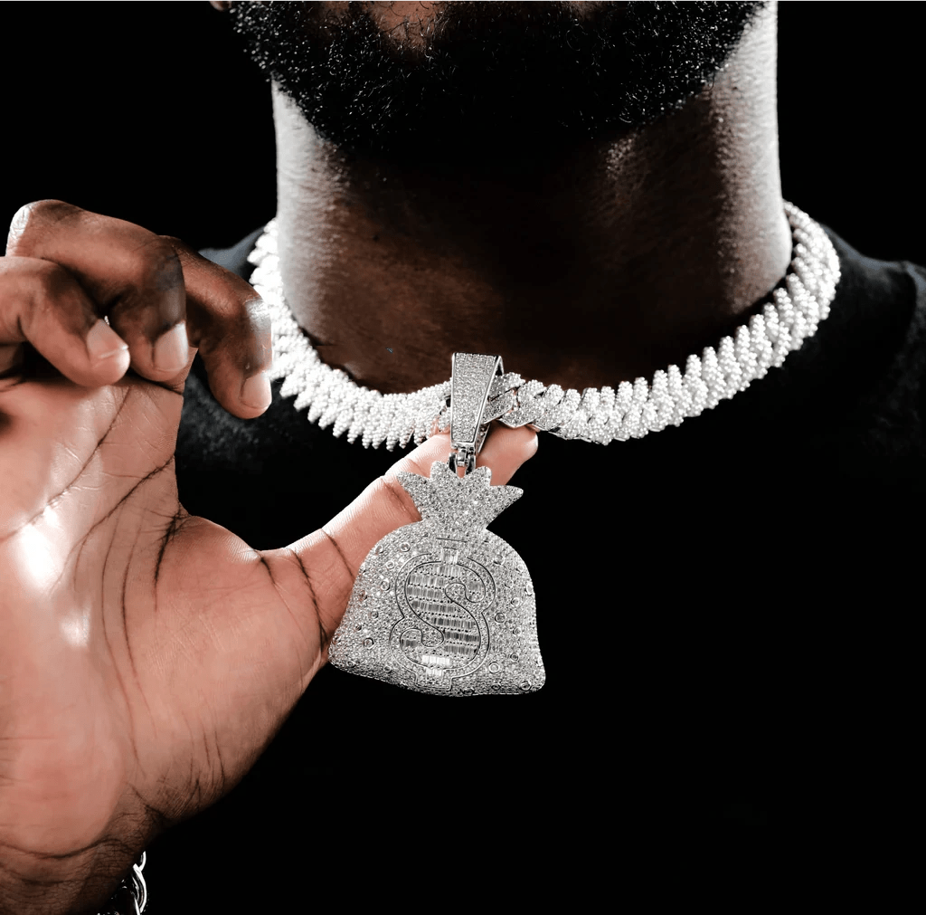 Money Bag Pendants - TONGSHOP / Length:16 / Length:18