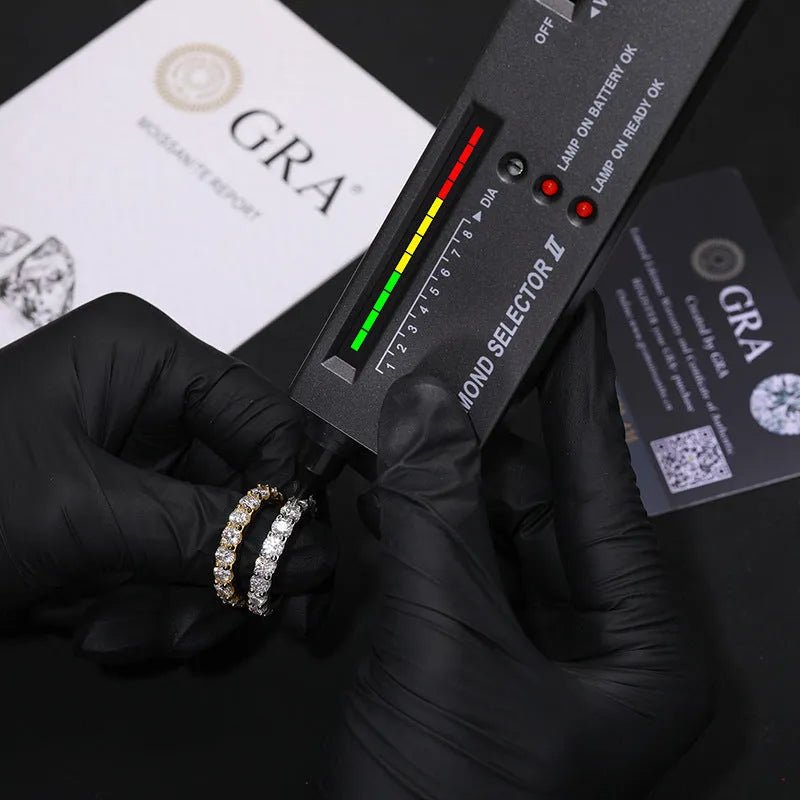 S925 VVS Moissanite Couple Ring - TONGSHOP / /