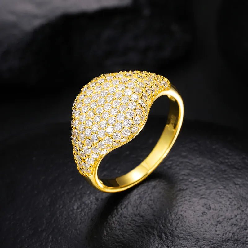S925 VVS Moissanite Luxury Gypsophila Ring - TONGSHOP / /