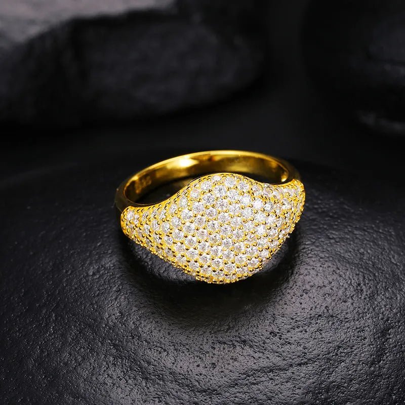 S925 VVS Moissanite Luxury Gypsophila Ring - TONGSHOP / /