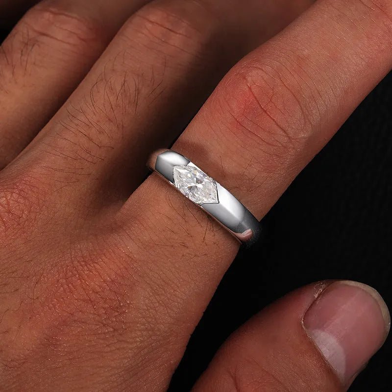 S925 VVS Moissanite Horus Openable Ring - TONGSHOP / /