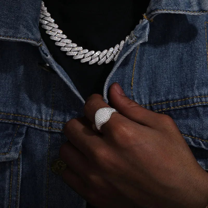 S925 VVS Moissanite Luxury Gypsophila Ring - TONGSHOP / /