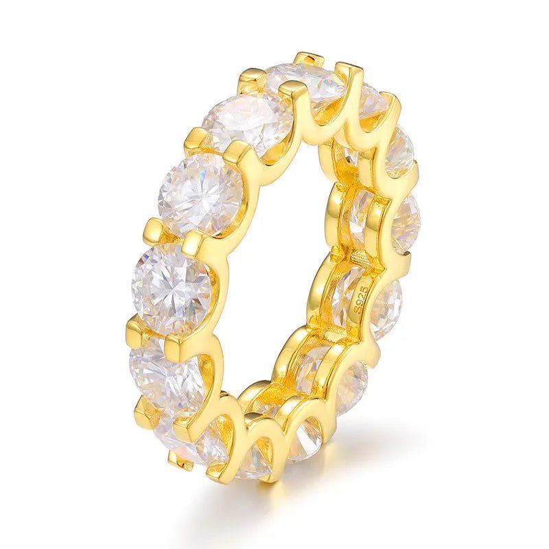 S925 VVS Moissanite Simple Ring - TONGSHOP / /