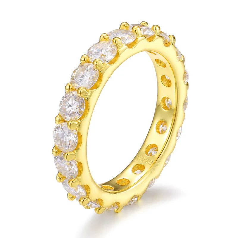 S925 VVS Moissanite Couple Ring - TONGSHOP / /