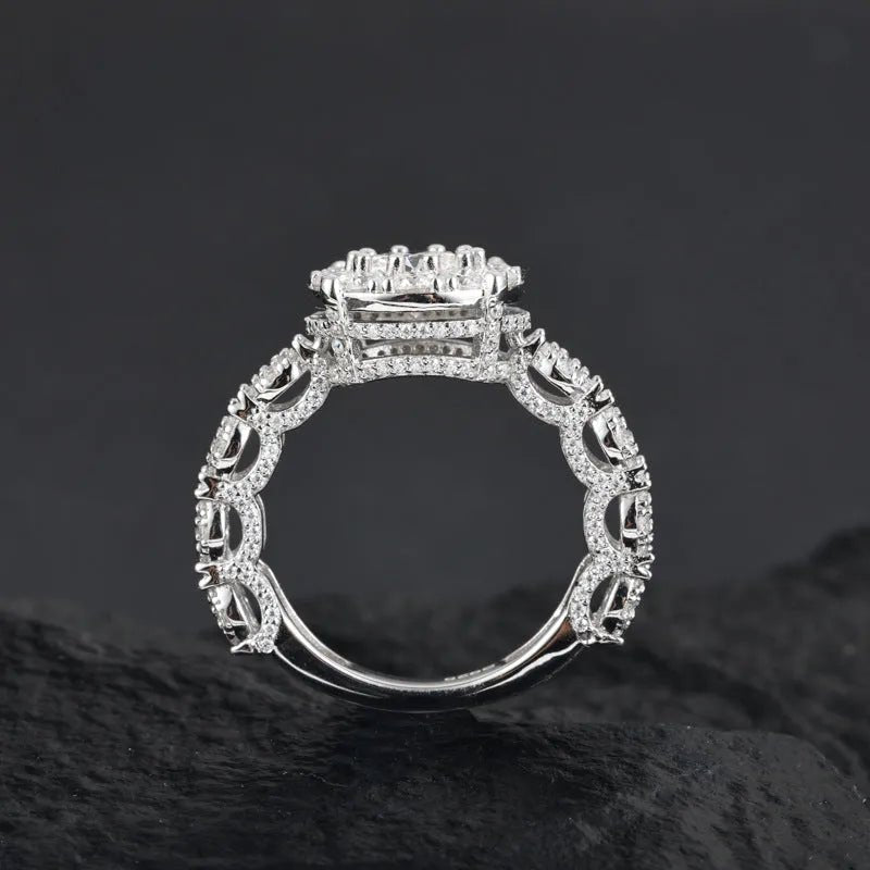 S925 VVS Moissanite Rock Candy Ring - TONGSHOP / /
