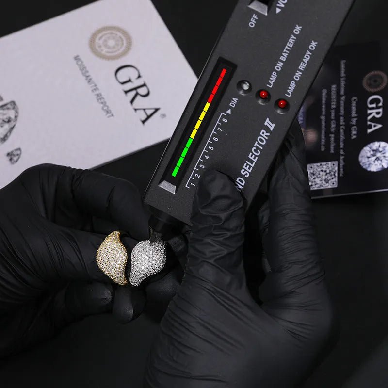 S925 VVS Moissanite Luxury Gypsophila Ring - TONGSHOP / /