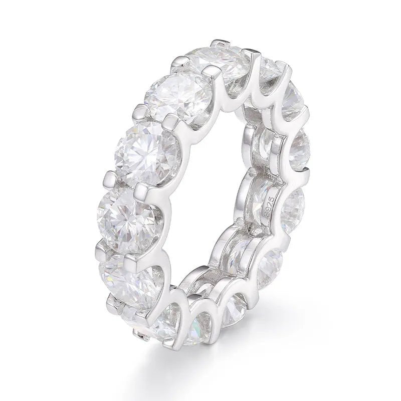 S925 VVS Moissanite Simple Ring - TONGSHOP / /