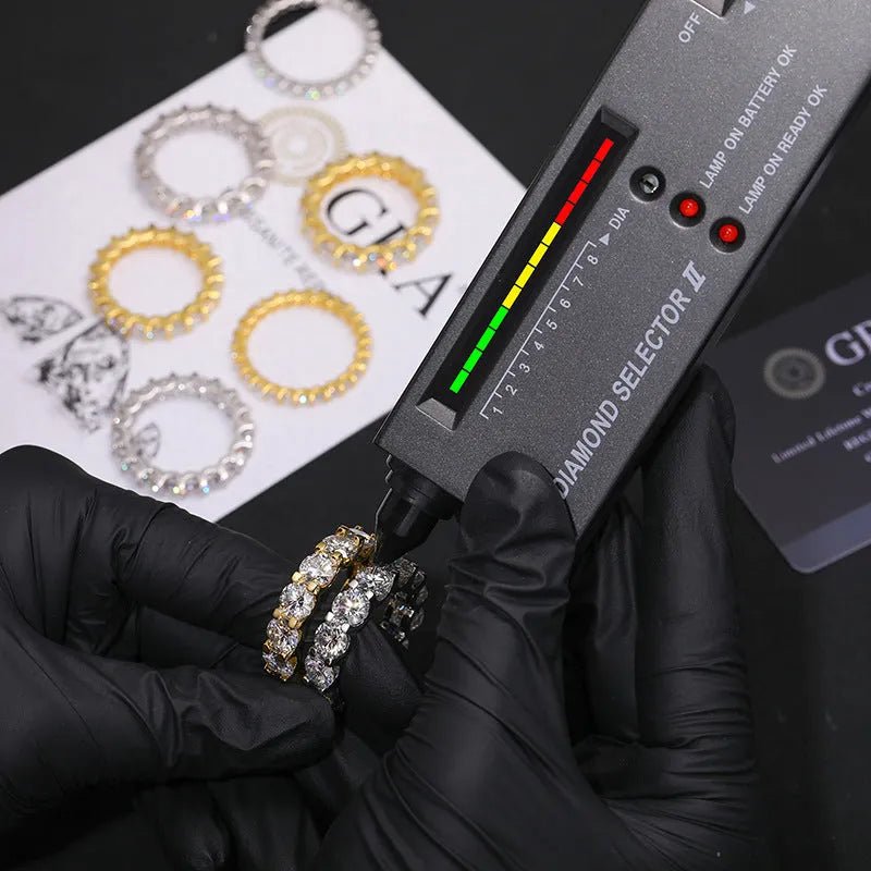 S925 VVS Moissanite Simple Ring - TONGSHOP / /