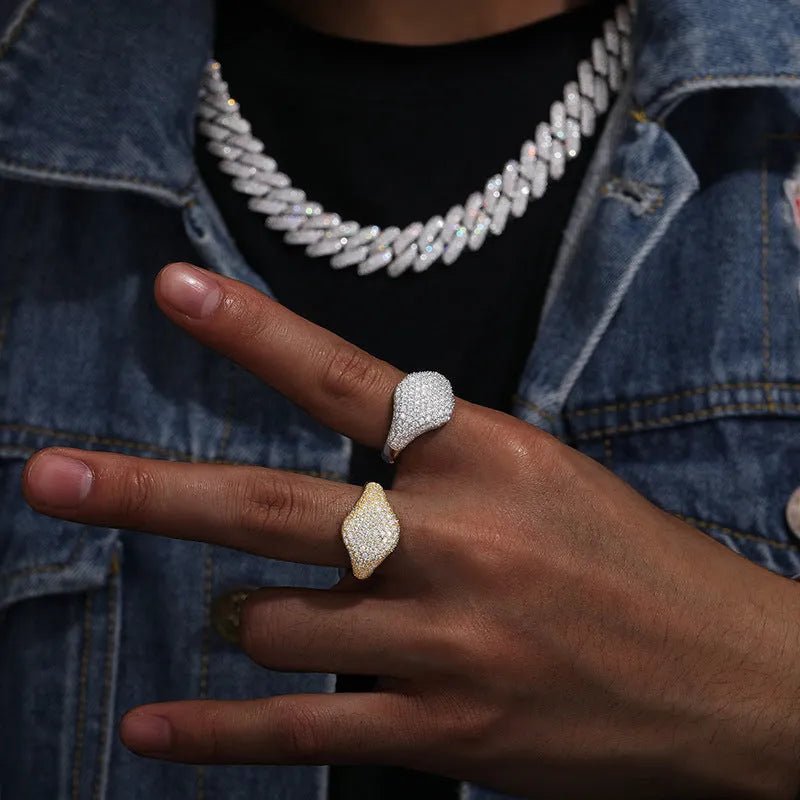 S925 VVS Moissanite Luxury Gypsophila Ring - TONGSHOP / /