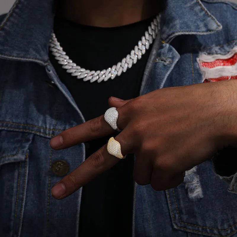 S925 VVS Moissanite Luxury Gypsophila Ring - TONGSHOP / /