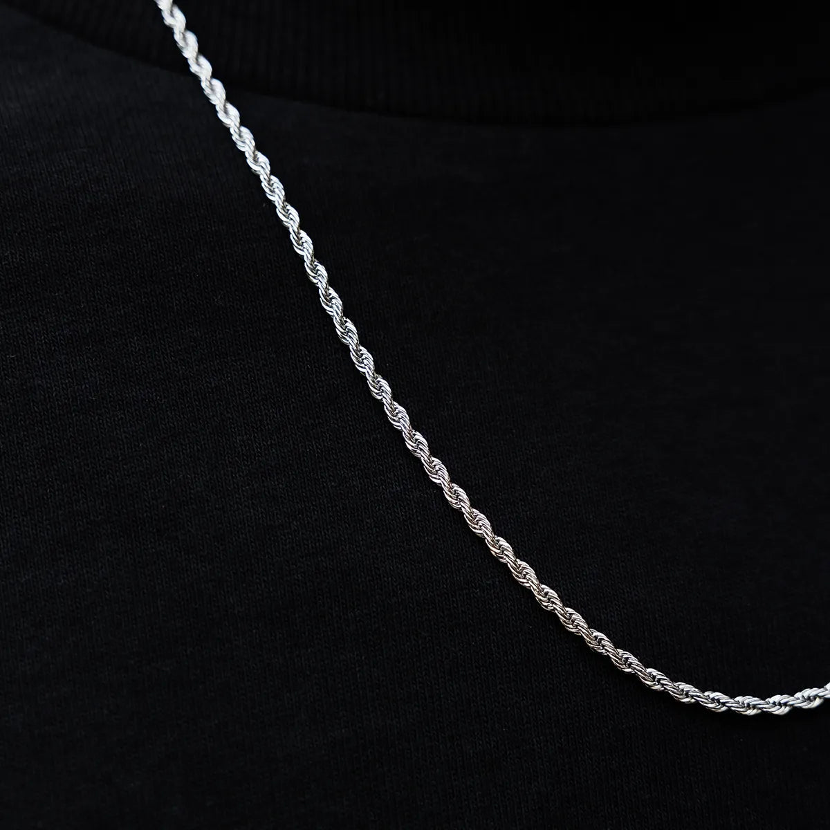 Rope Chain in White Gold - 2mm - TONGSHOP / ab - price - original / bogo - data - info - test