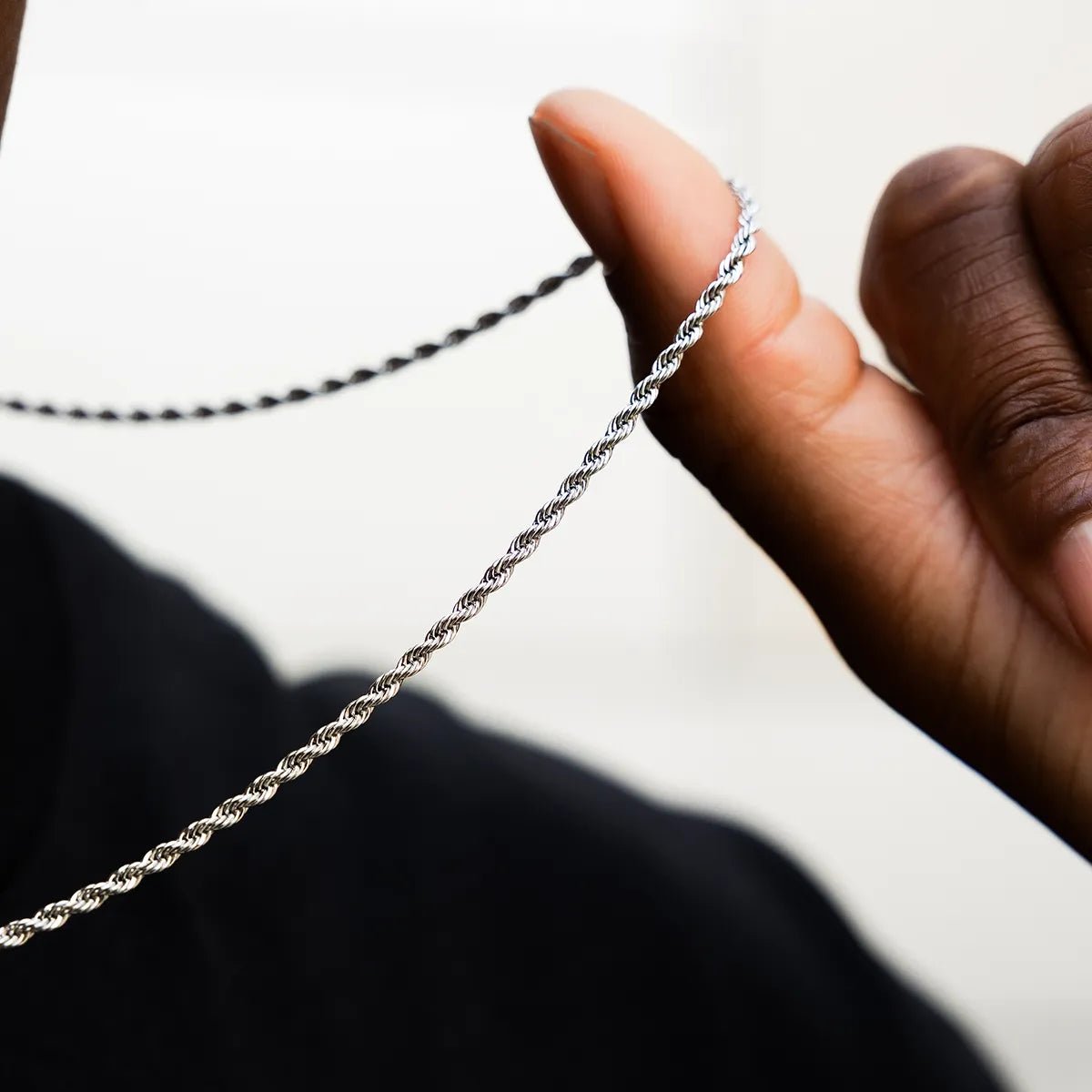 Rope Chain in White Gold - 2mm - TONGSHOP / ab - price - original / bogo - data - info - test