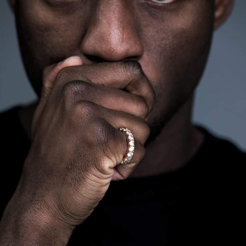 S925 Tennis Ring In Yellow Gold - 4mm - TONGSHOP / Size:6 / Size:7