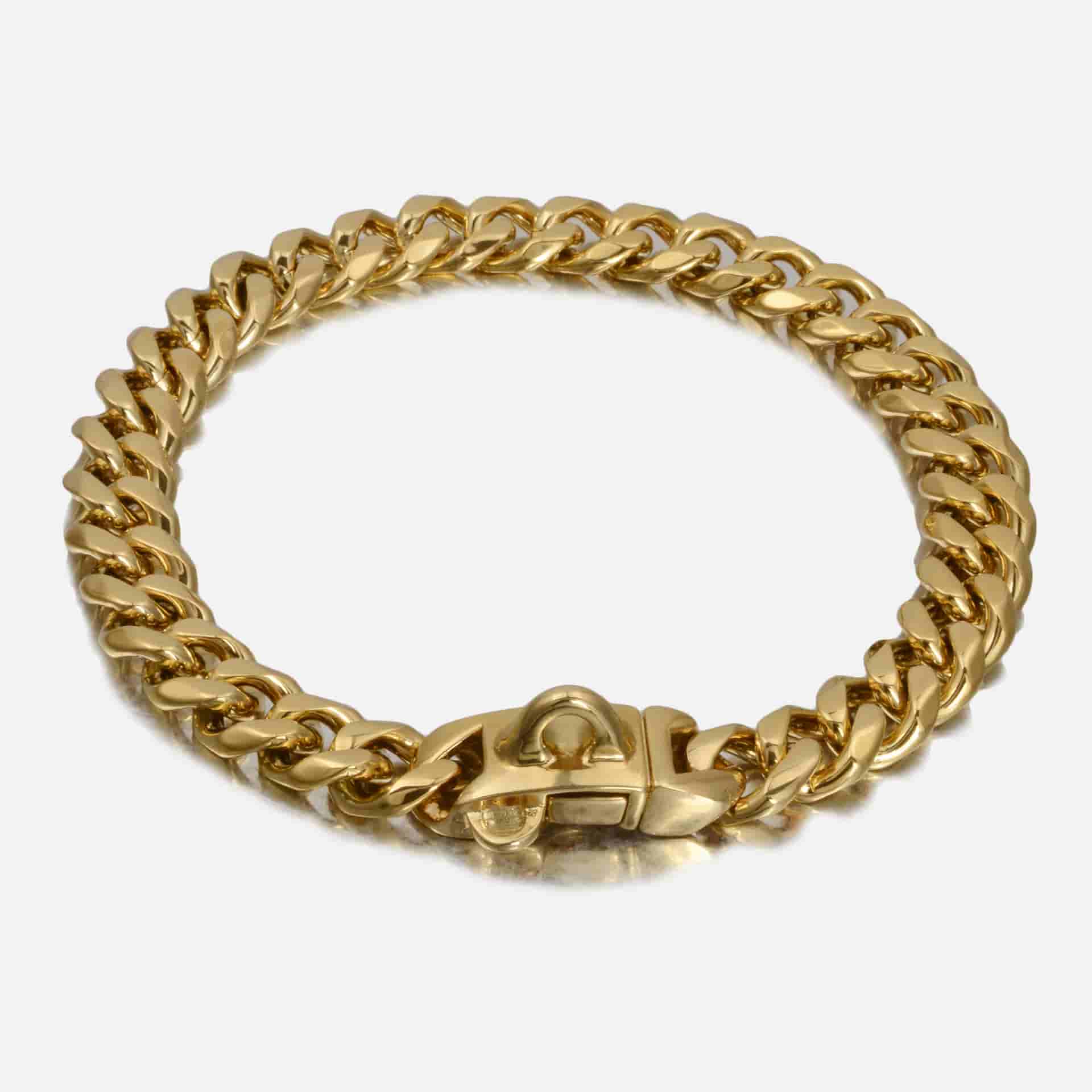 19mm Metal Collar Cuban Chain Dog Collar