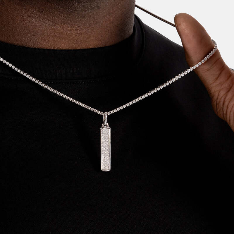 Skyline Pendant In White Gold - TONGSHOP / /