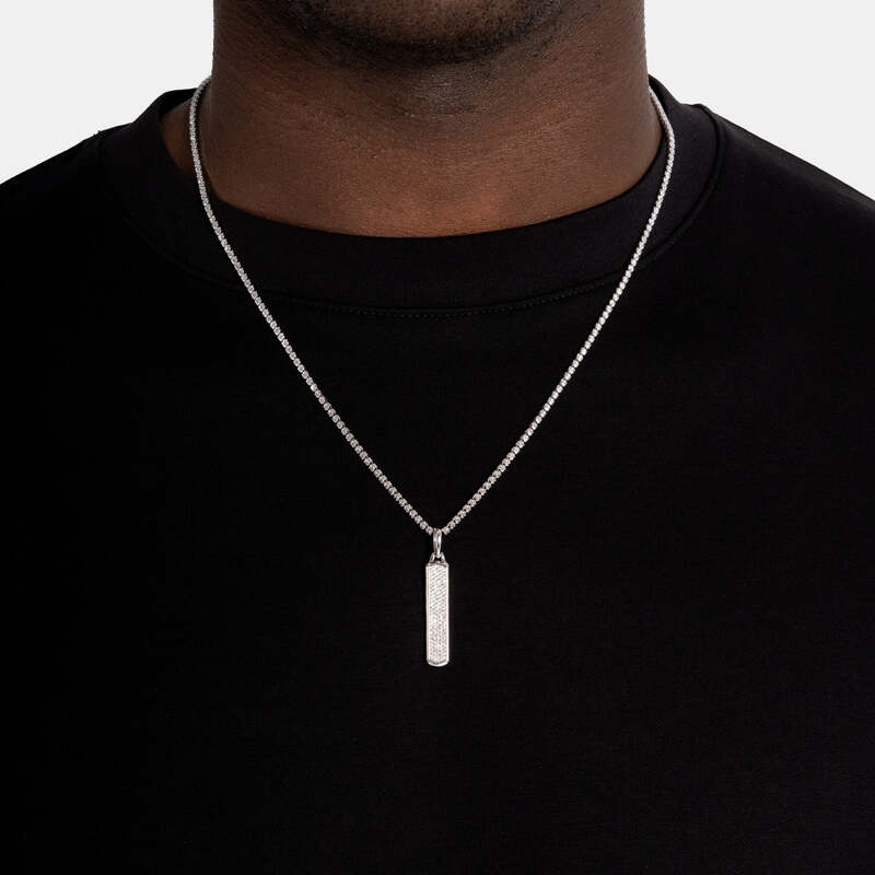 Skyline Pendant In White Gold - TONGSHOP / /