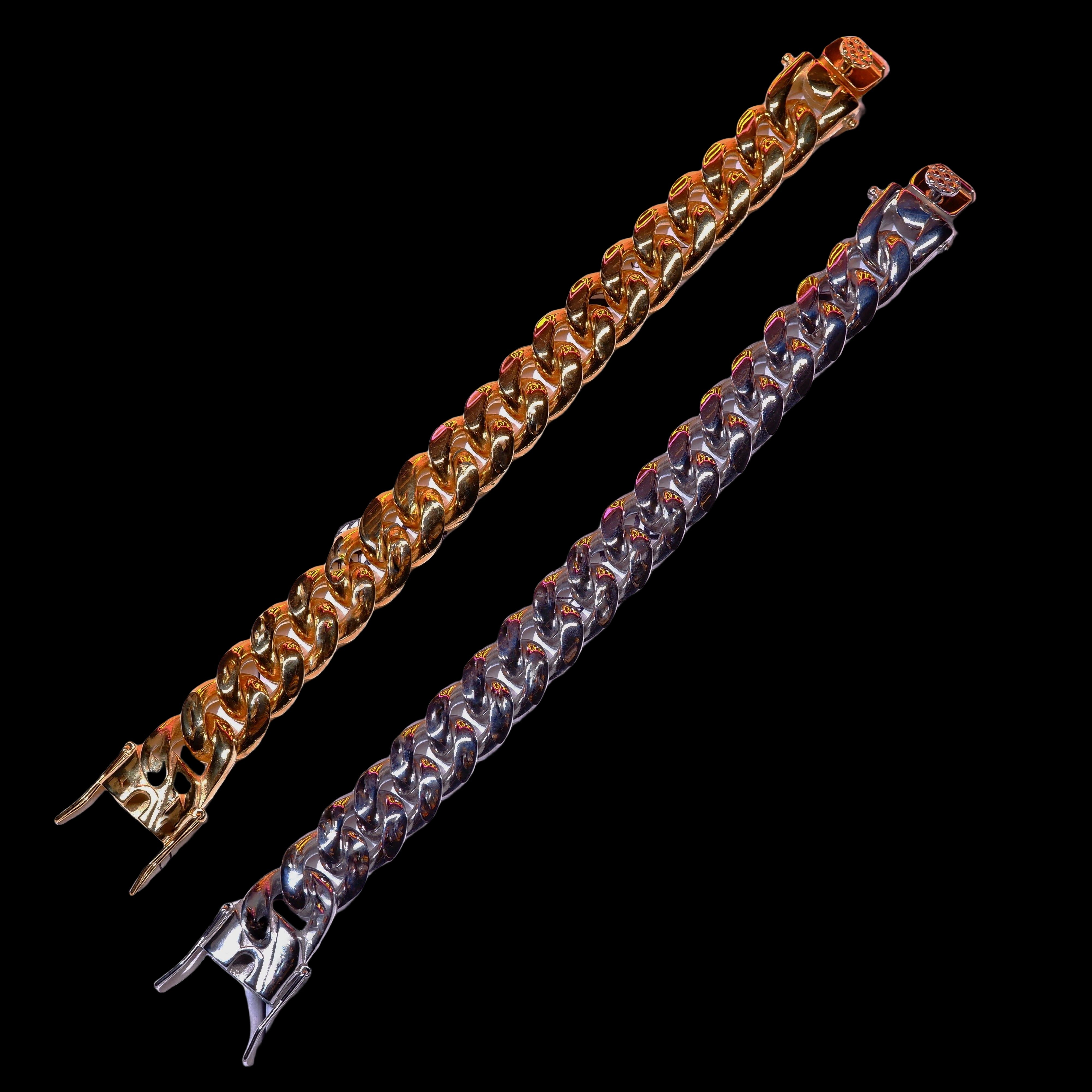 Classic Miami Cuban Bracelet - 14mm