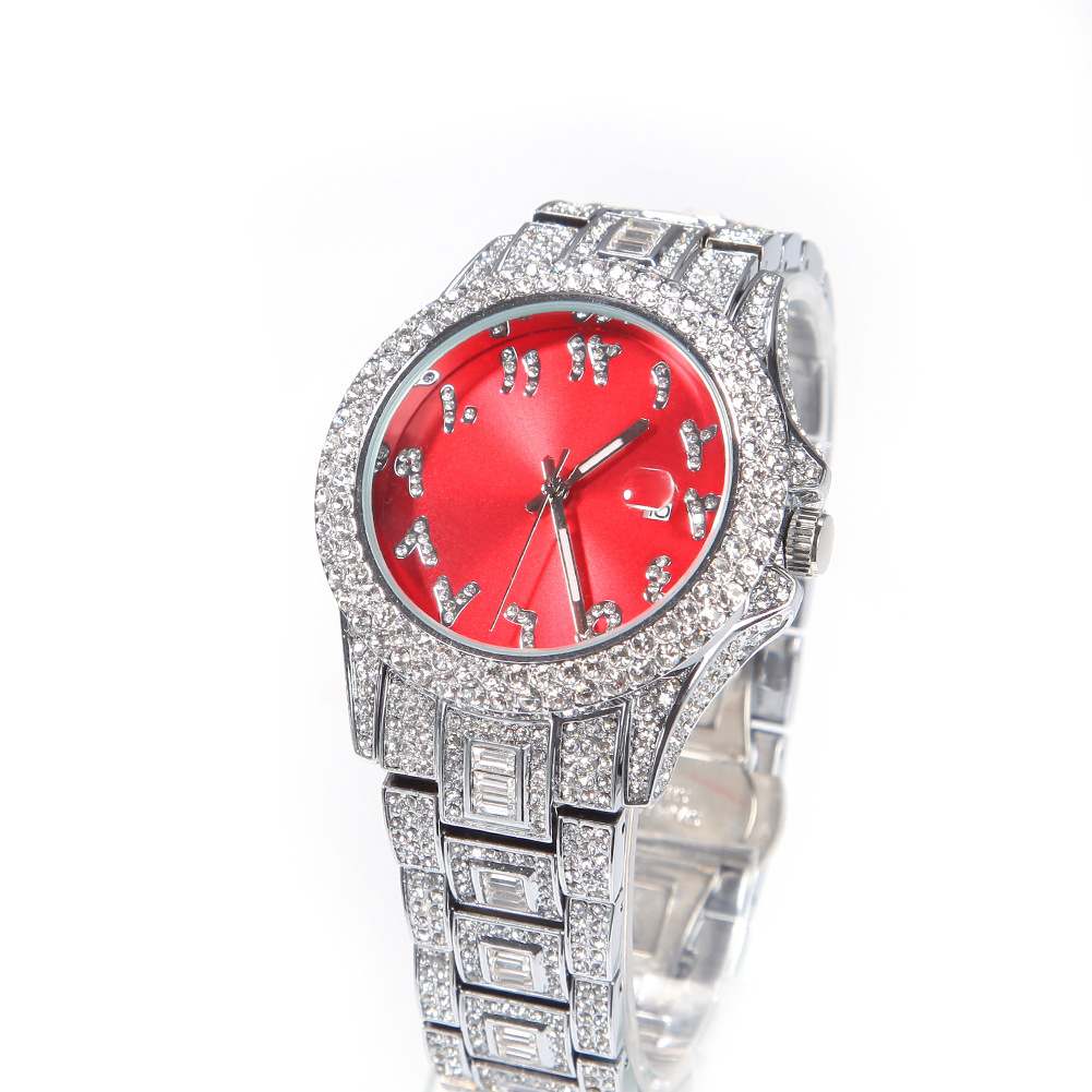BILING Diamond - Encrusted Hip - Hop Ice Watch - TONGSHOP