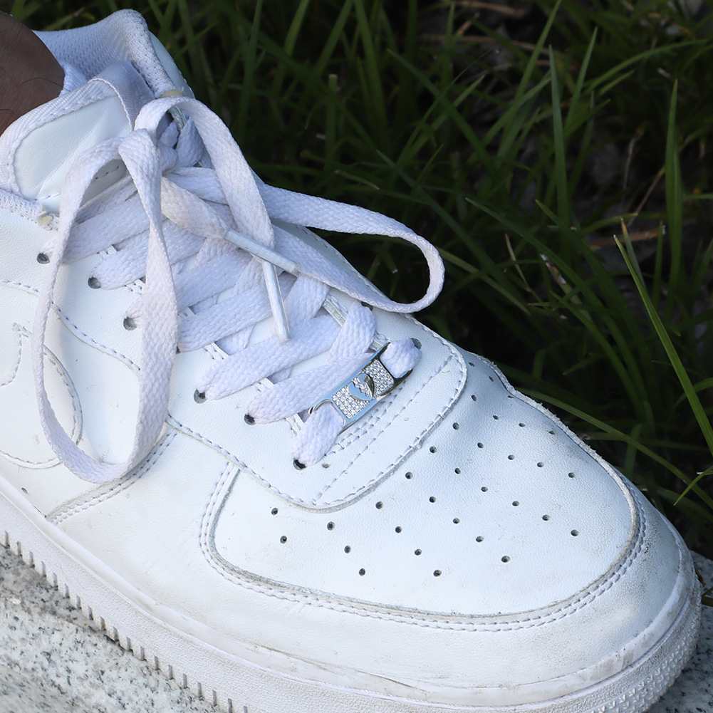 Cross Smiley Face Heartbroken Shoe Buckle Accessories - TONGSHOP