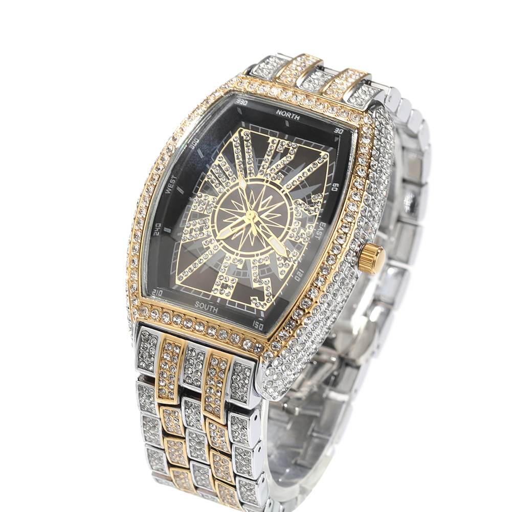 Diamond - Encrusted Gypsophila Fashion Ice Watch - TONGSHOP