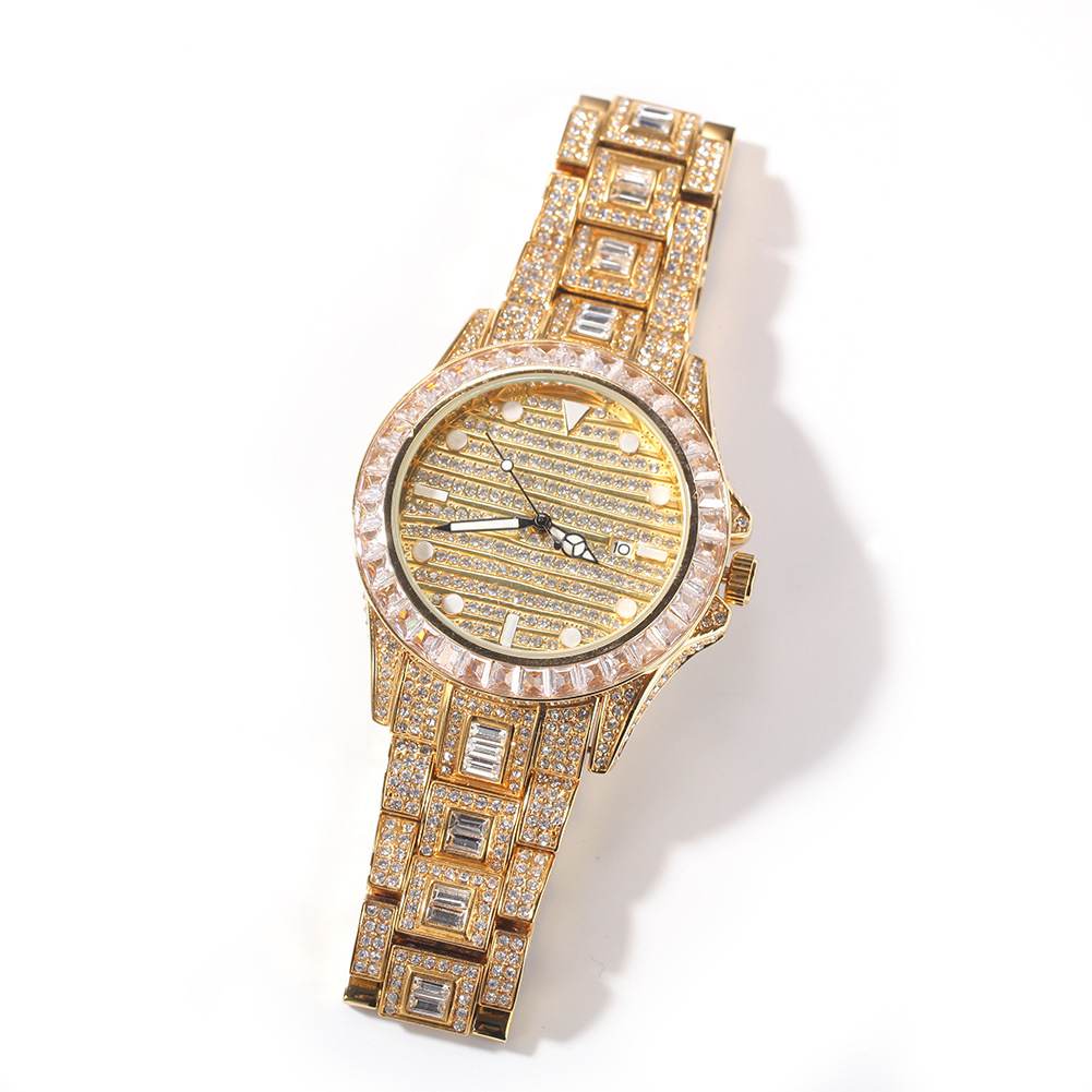 Full Diamond Inlaid High - End Ice Watch - TONGSHOP