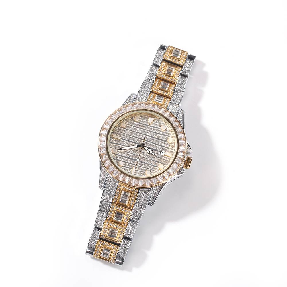 Full Diamond Inlaid High - End Ice Watch - TONGSHOP