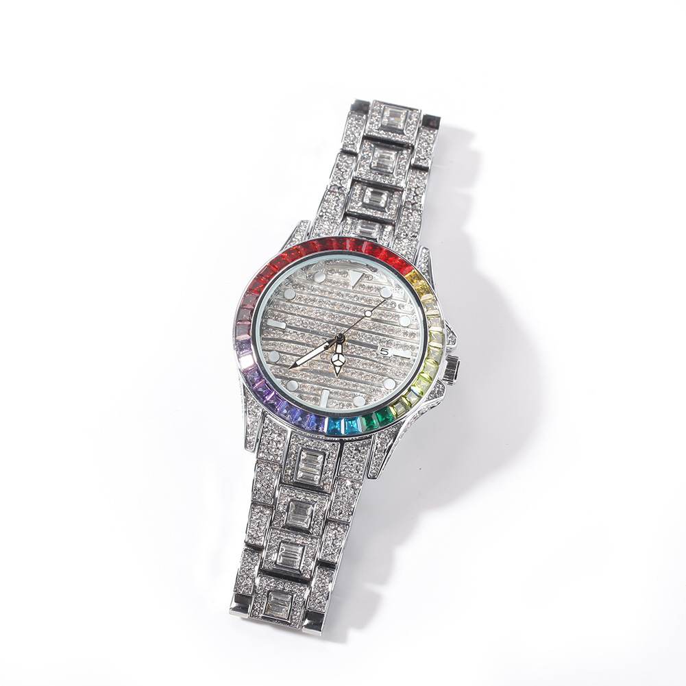 Full Diamond Inlaid High - End Ice Watch - TONGSHOP