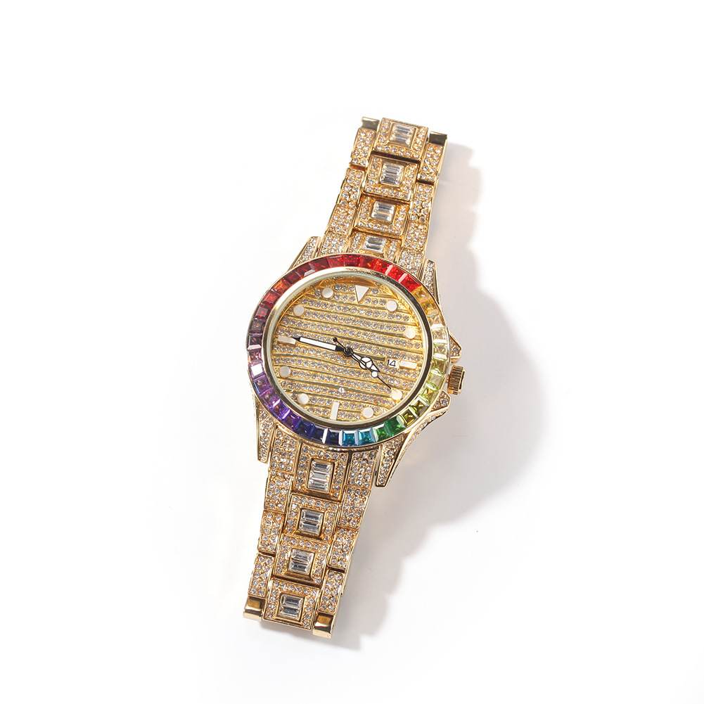 Full Diamond Inlaid High - End Ice Watch - TONGSHOP