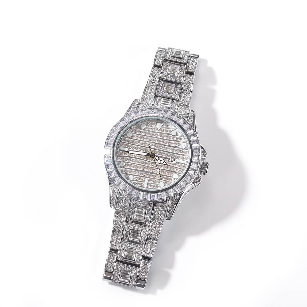 Full Diamond Inlaid High - End Ice Watch - TONGSHOP