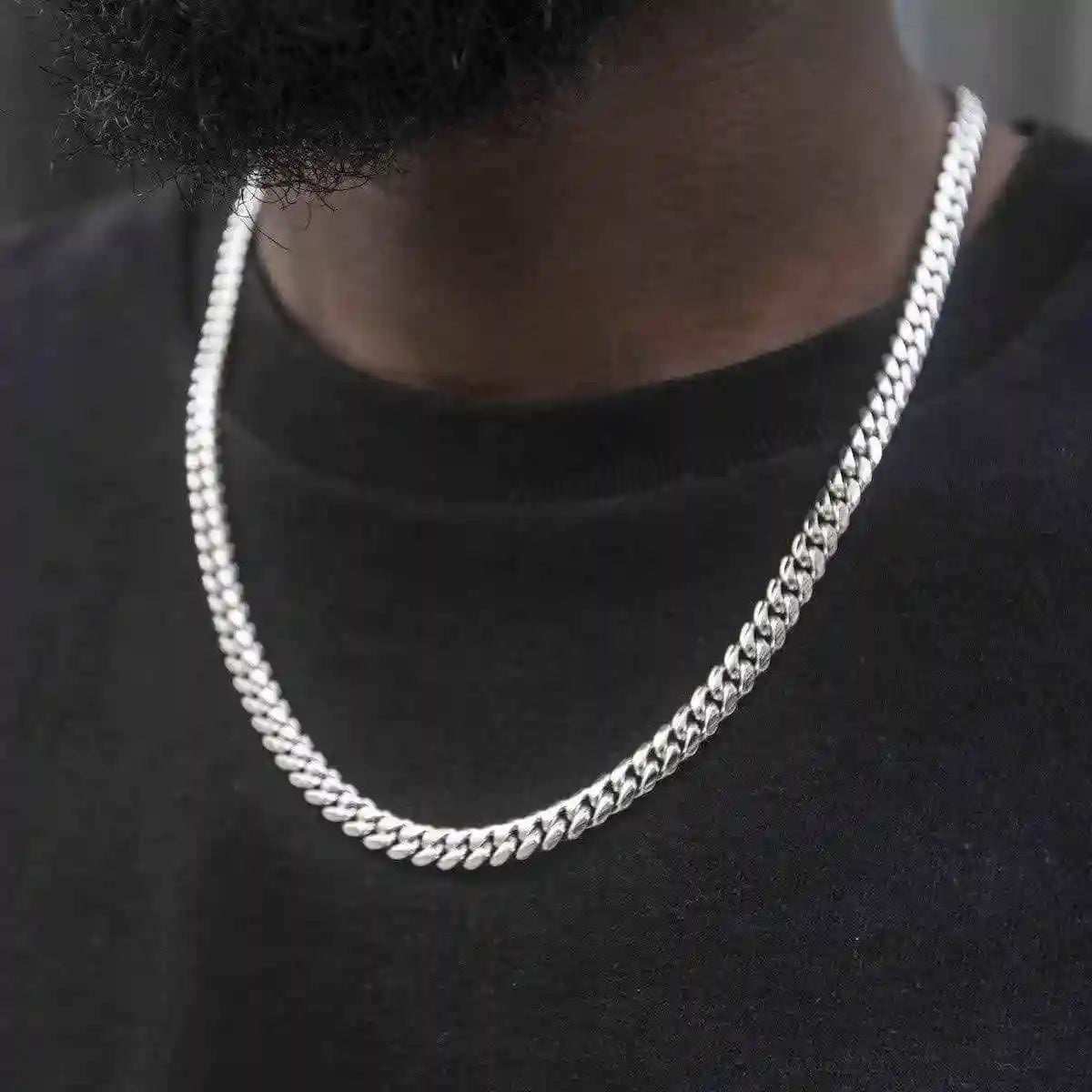 Cuban in White Gold - 6mm - TONGSHOP / ab - price - original / bogo - data - info - test