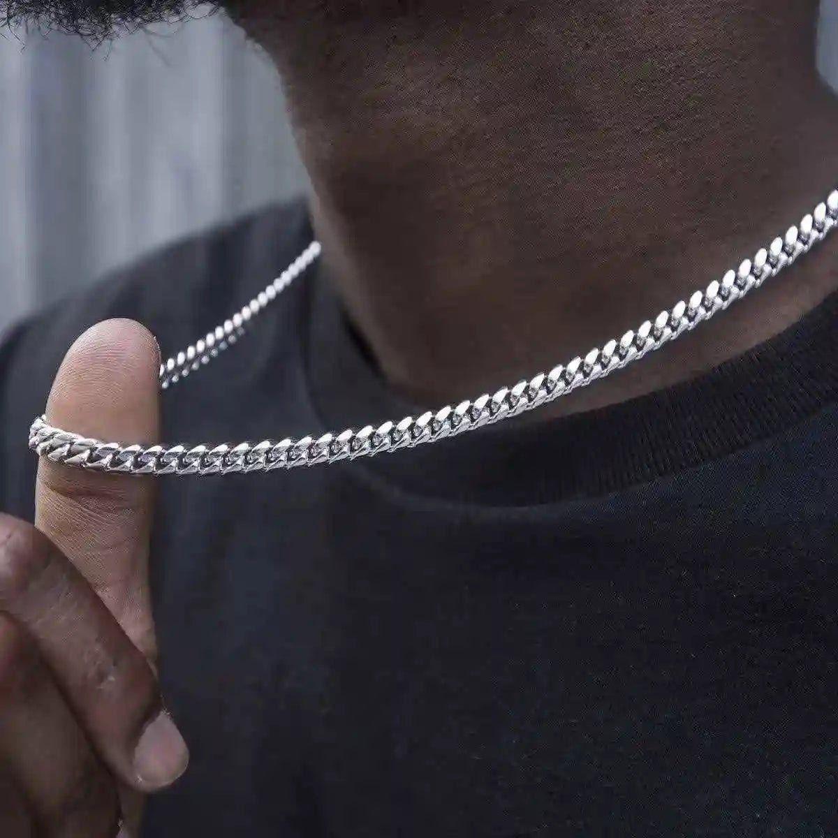 Cuban in White Gold - 6mm - TONGSHOP / ab - price - original / bogo - data - info - test