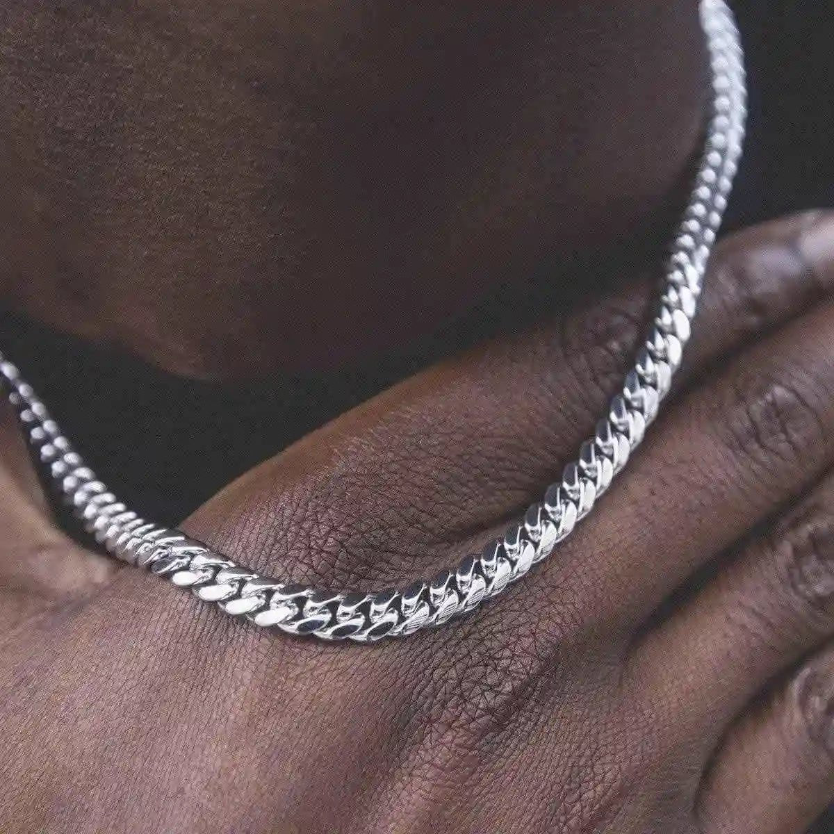 Cuban in White Gold - 6mm - TONGSHOP / ab - price - original / bogo - data - info - test