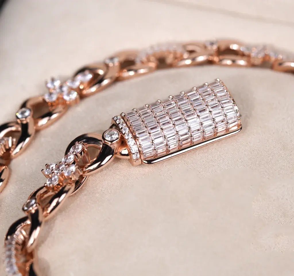 Iced Cross Link Chain - 14mm - TONGSHOP