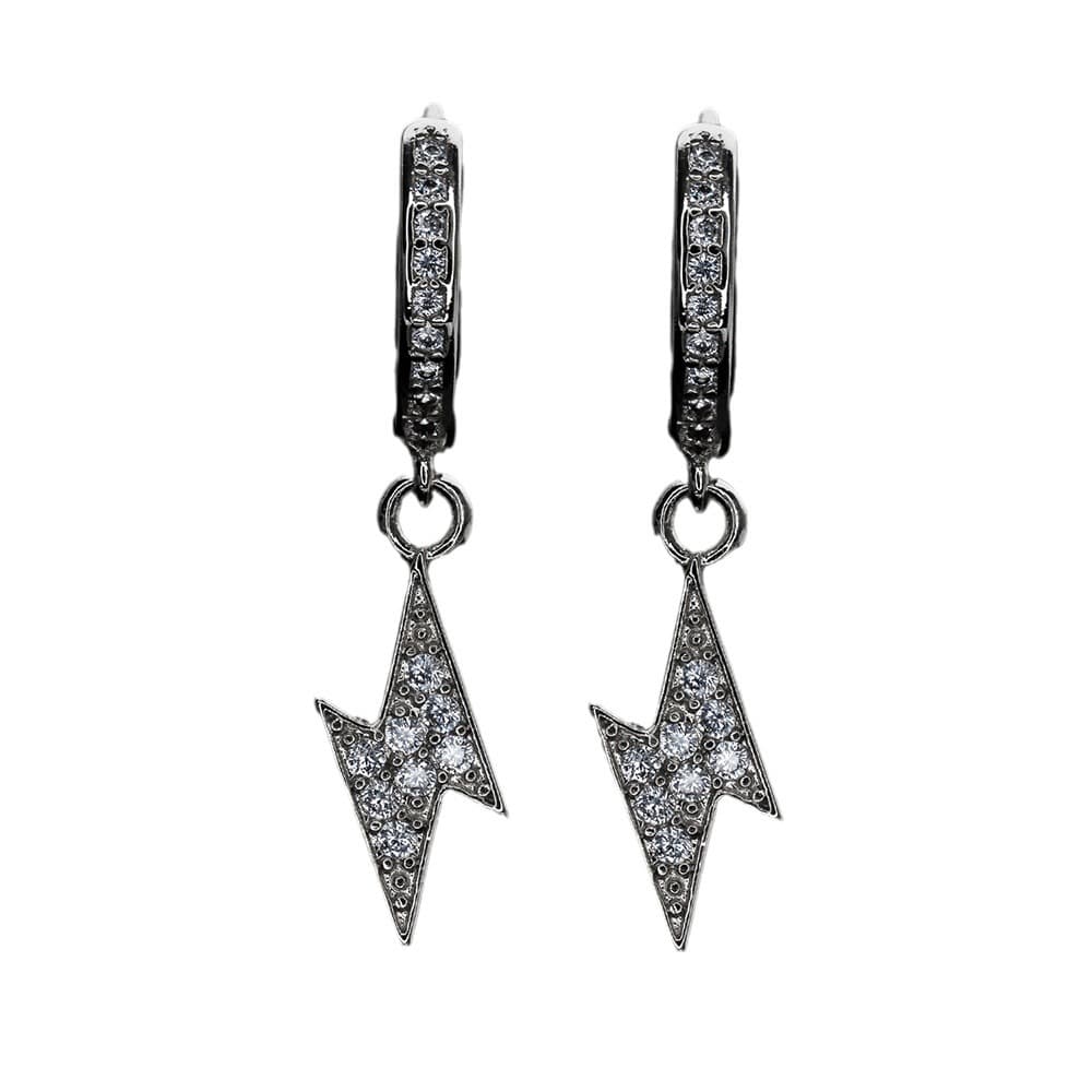 Lightning Bolt Diamond - Set Earrings - TONGSHOP