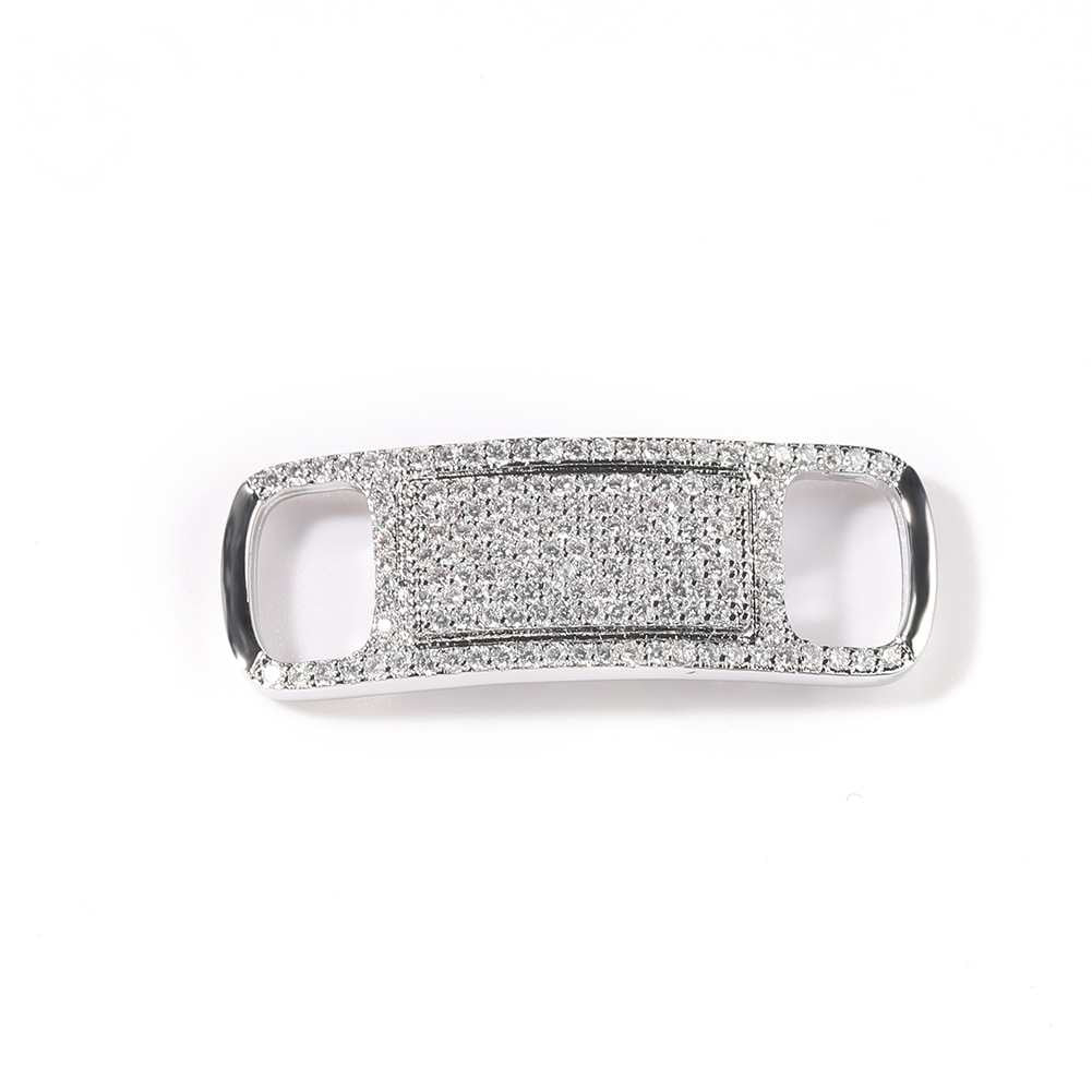 Metallic Color Shoe Buckle Accessories - TONGSHOP