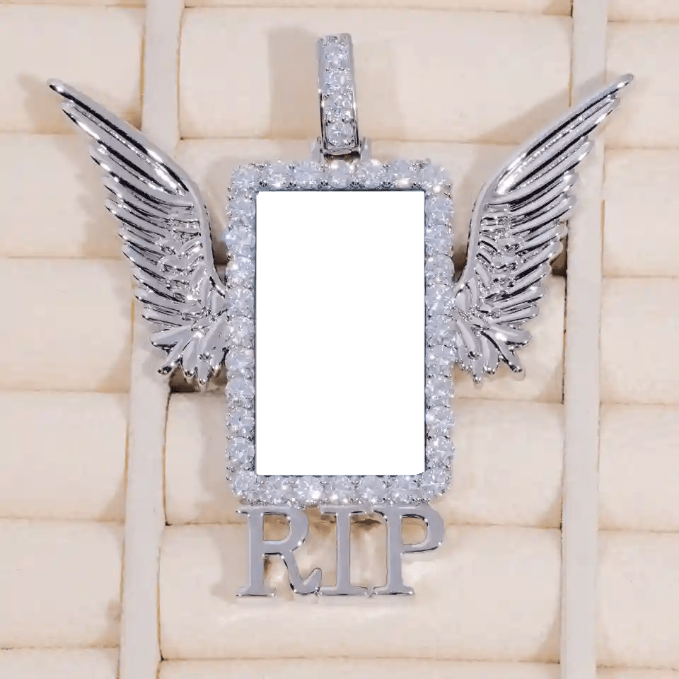 RIP WING 3D CUSTOM PICTURE PENDANT - TONGSHOP