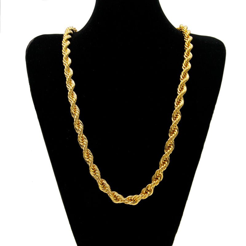 Rope Chain 18K Gold - 10mm - TONGSHOP