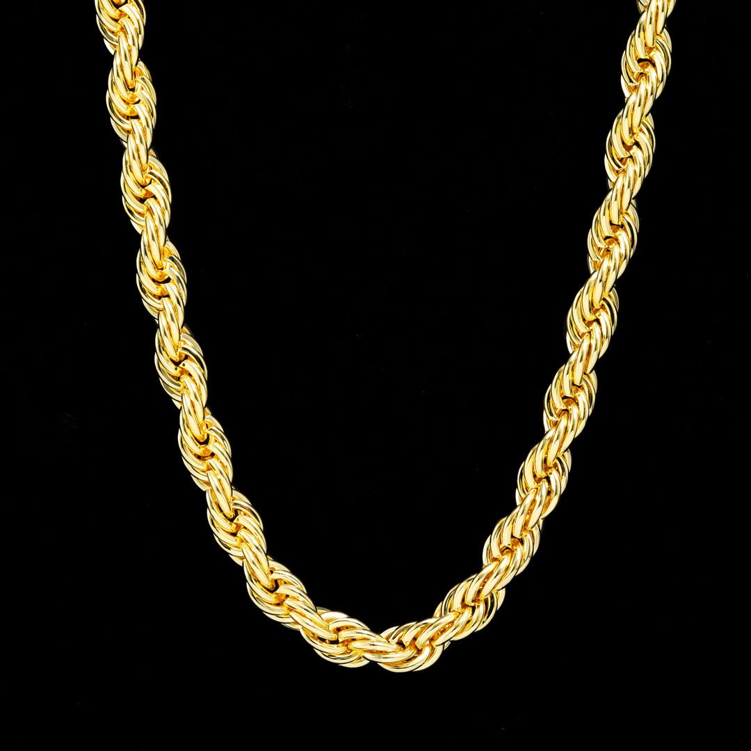 Rope Chain 18K Gold - 10mm - TONGSHOP