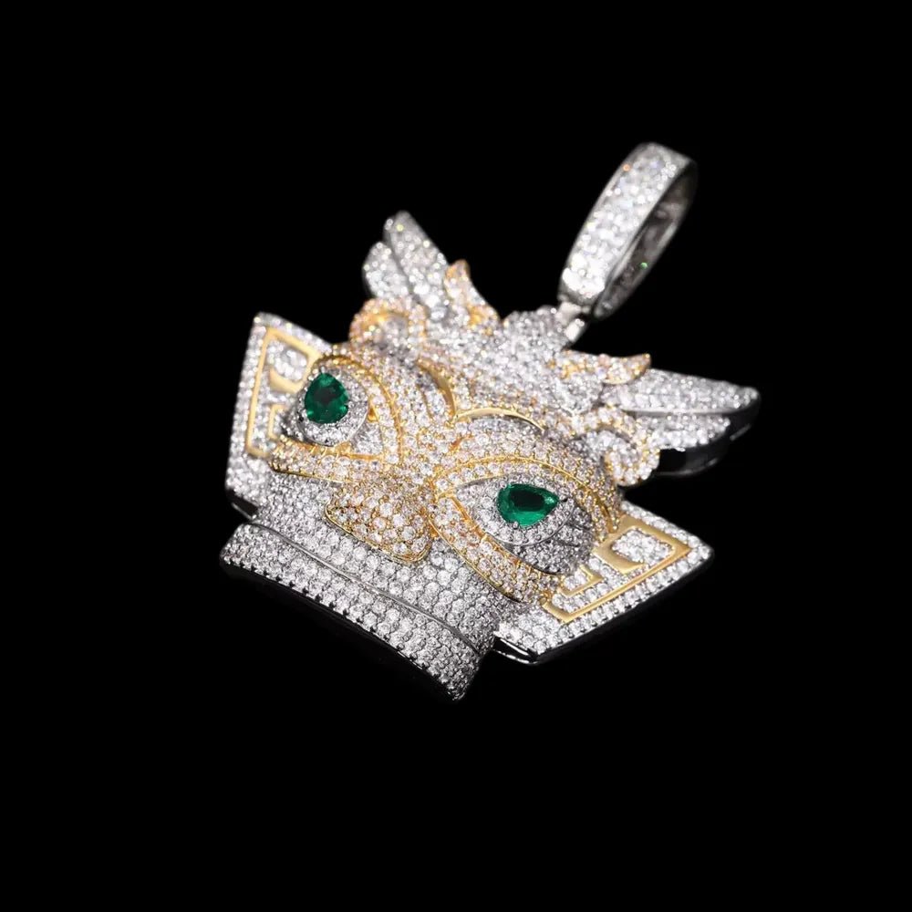 Sanxingdui Diamond-Encrusted Pendant - TONGSHOP / Length:16 / Length:18