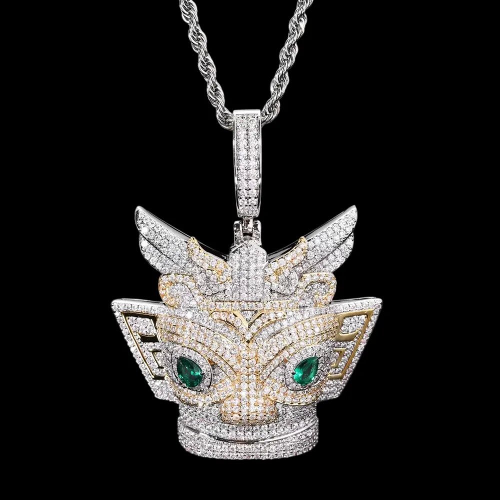 Sanxingdui Diamond-Encrusted Pendant - TONGSHOP / Length:16 / Length:18