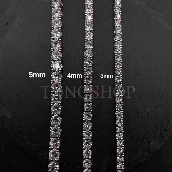 Tennis Chain Rock Sugar Chain Bracelet - TONGSHOP