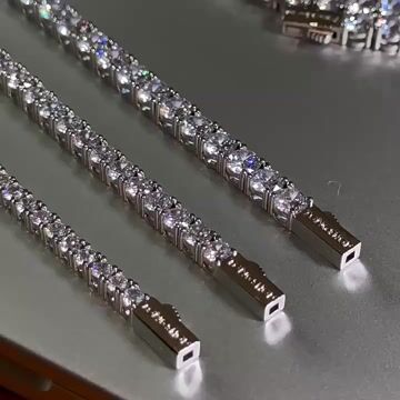 Tennis Chain Rock Sugar Chain Bracelet - TONGSHOP