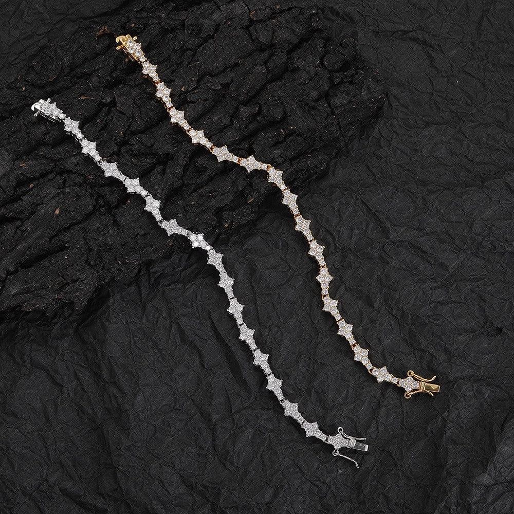 Thorn Micropaved Tennis Bracelet - TONGSHOP