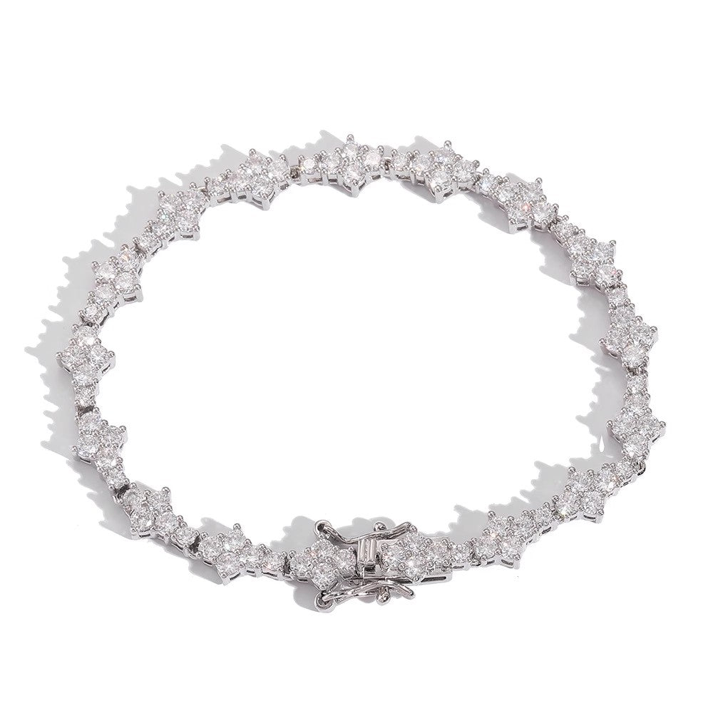 Thorn Micropaved Tennis Bracelet - TONGSHOP