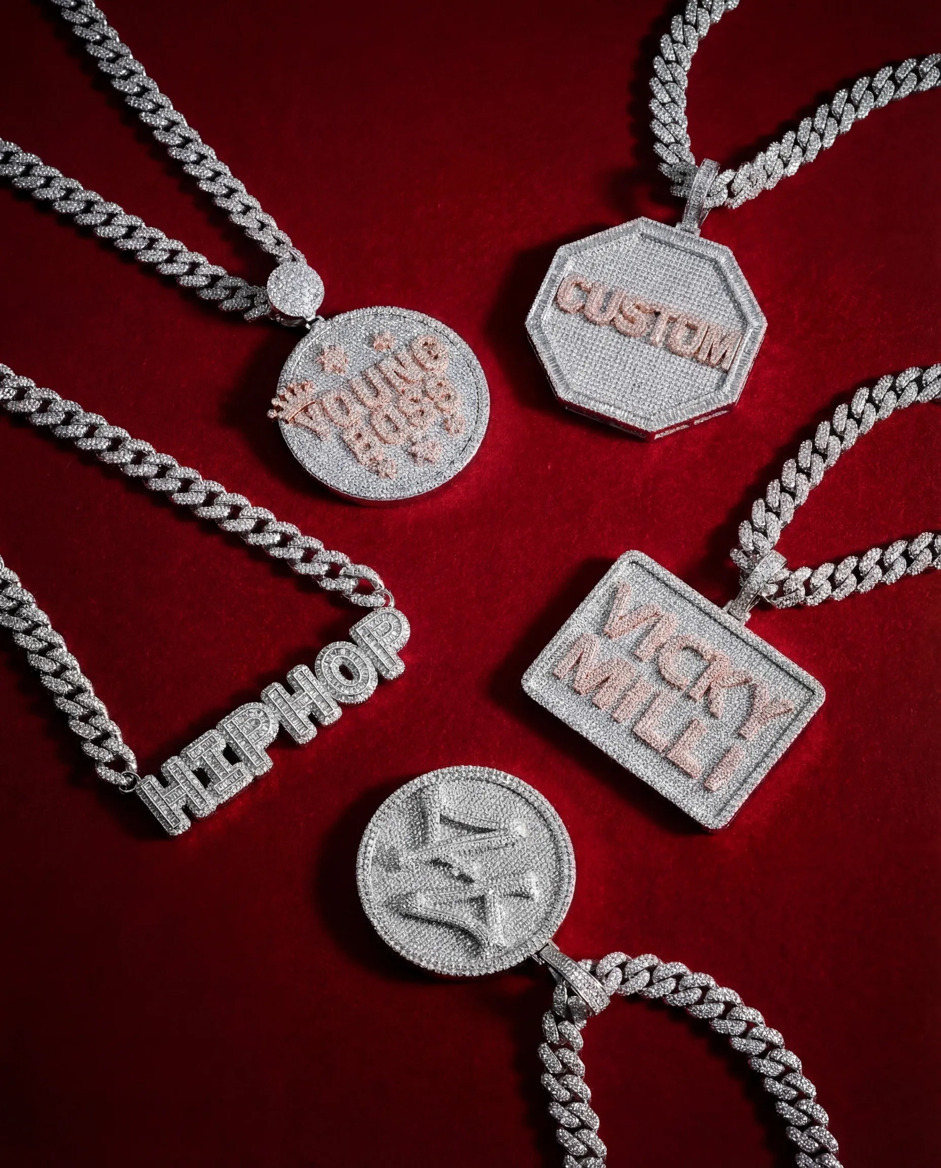 Customized：Letter Custom Pendant - TONGSHOP