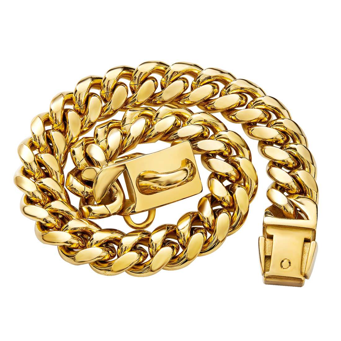 14mm Cuban Chain Dog Collar